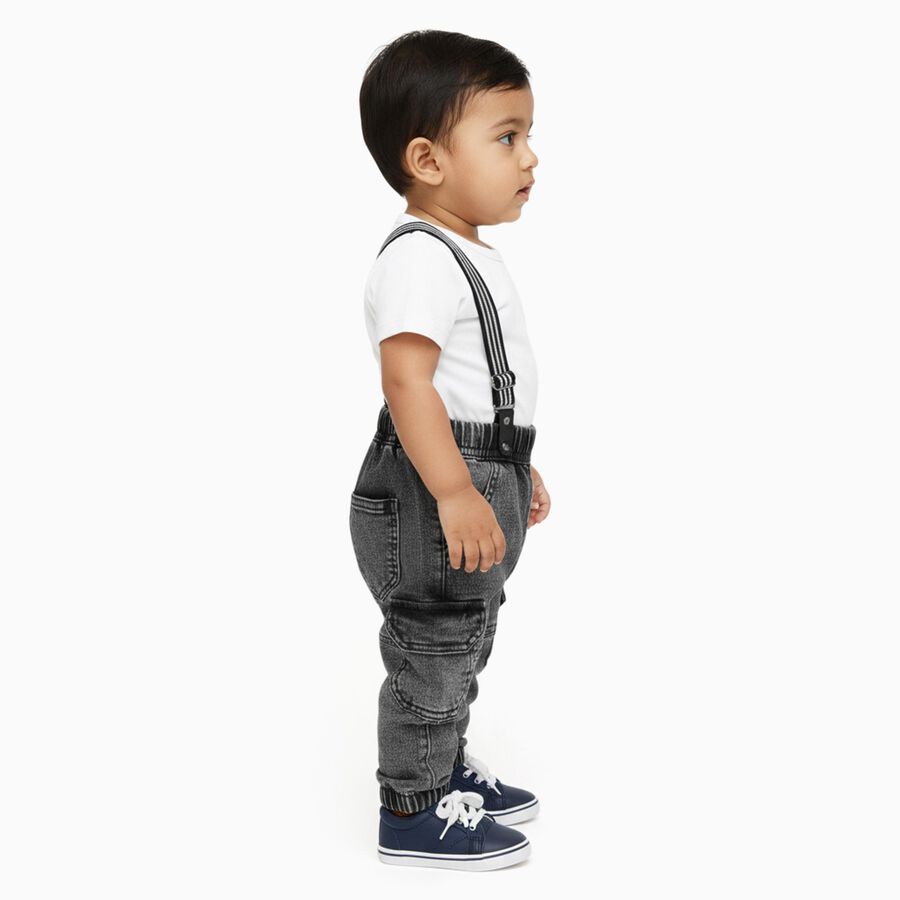 Infants' Jeans, Dark Grey, large image number null