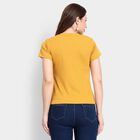Ladies'  Crop  Top, Mustard, small image number null