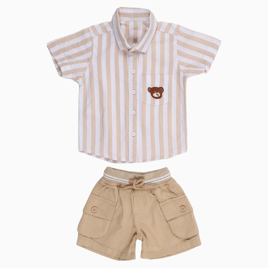 Infants' Baba Suit, Beige, large image number null