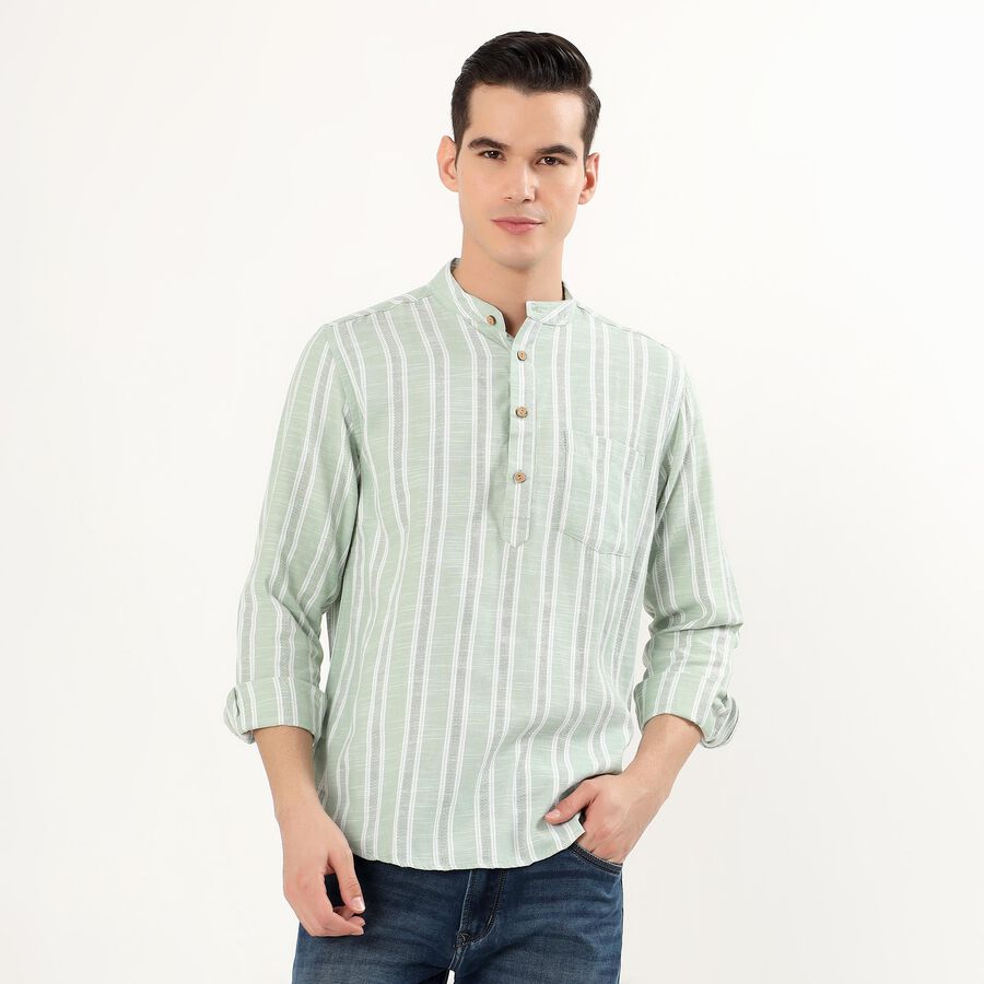 Men's Kurta, हल्का हरा, large image number null