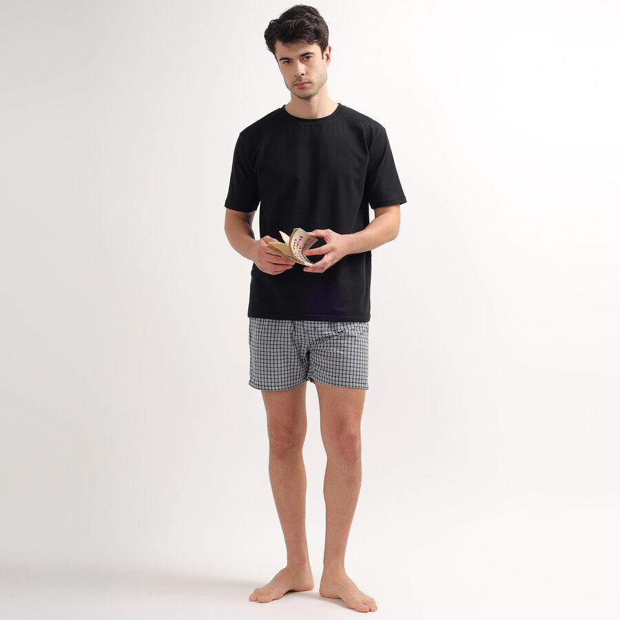 Men's Boxers, नेवी ब्लू, large image number null