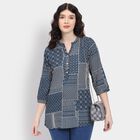 Ladies' Kurti, गहरा नीला, small image number null