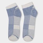 Men's Socks (Pack of 3), Mid Blue, small image number null
