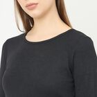 Women's Black Sleeveless Classic Dress, काला, small