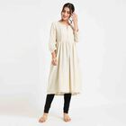 Printed Kurta, Off White, small image number null