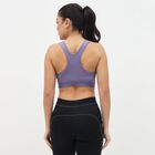 Women's Lavender Seamless Racerback Sports Bra, Lilac, small image number null