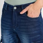 Men's Slim Fit Jeans, Dark Blue, small image number null