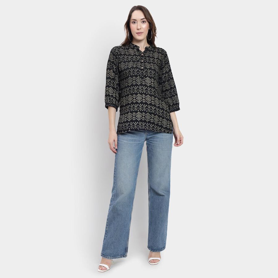 Ladies' Kurti , Black, large image number null