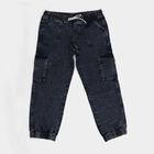 Boys' Jeans, गहरा ग्रे, small