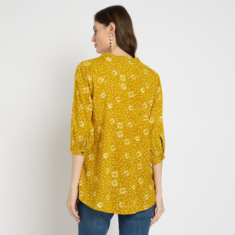 Ladies' Kurti , मस्टर्ड, large image number null