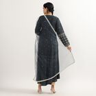Ladies' Ethnic Set, गहरा ग्रे, small image number null