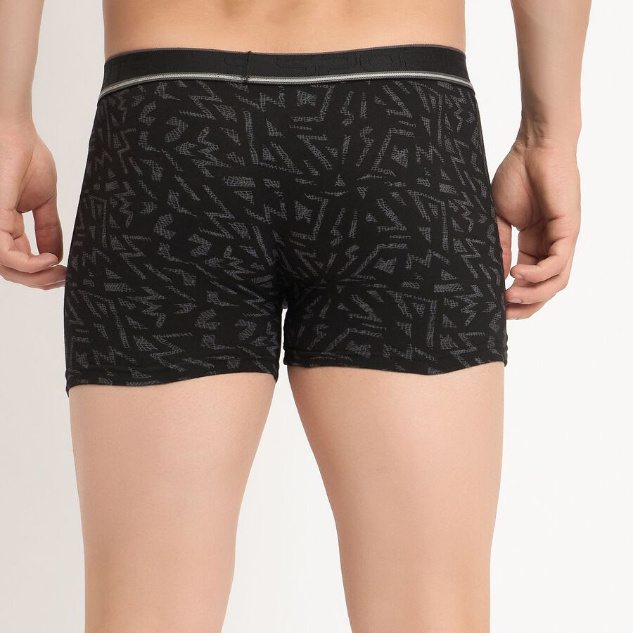 Men's 100% Cotton Trunk, काला, large image number null