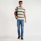 Men's 100% Cotton Round Neck Half Sleeves T-Shirt, White, small image number null