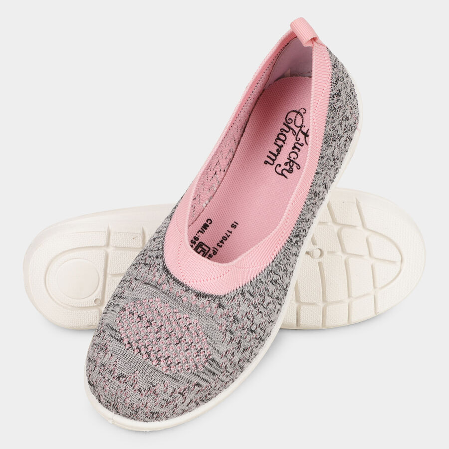 Ladies' Casual Shoes, ग्रे, large image number null