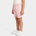Girls Pink Regular Fit Heart Print Bloomer, हल्का गुलाबी, small
