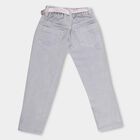 Girls' Light Grey Regular Fit Embroidered Jeans, Light Grey, small image number null