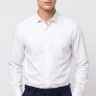 Men's White Formal Shirt, सफ़ेद, small