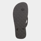 Men Printed Slip-On Flip Flops, Dark Grey, small image number null
