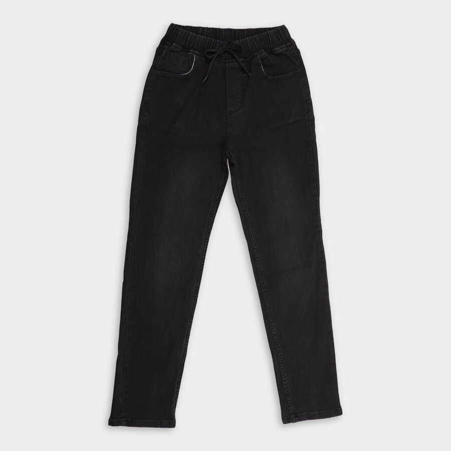 Boy's Jeans , Black, large image number null