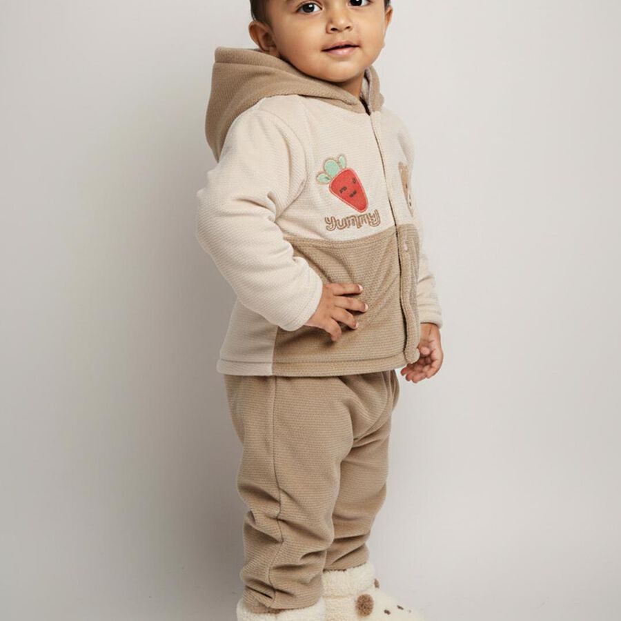 Infants' Baba Suit, Brown, large image number null