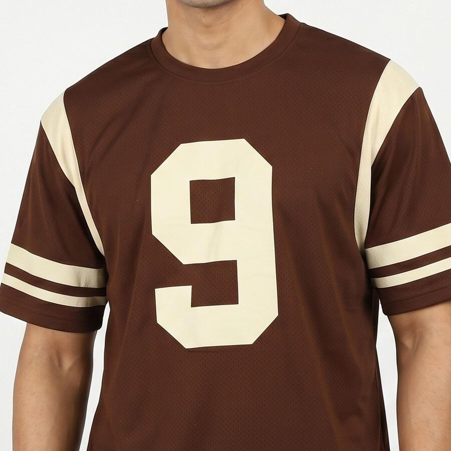 Men's Drifit T-Shirt, भूरा, large