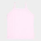 Girls Cotton Solid Vest, Lilac, small image number null