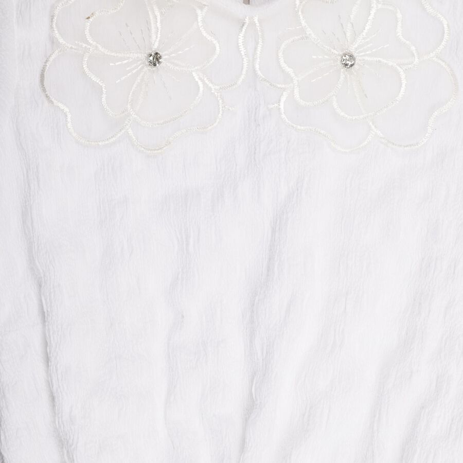 Girls' T-Shirt , White, large image number null