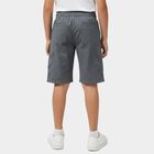 Boys' Light Grey Regular Fit Camo Printed Jamaican Shorts, Light Grey, small