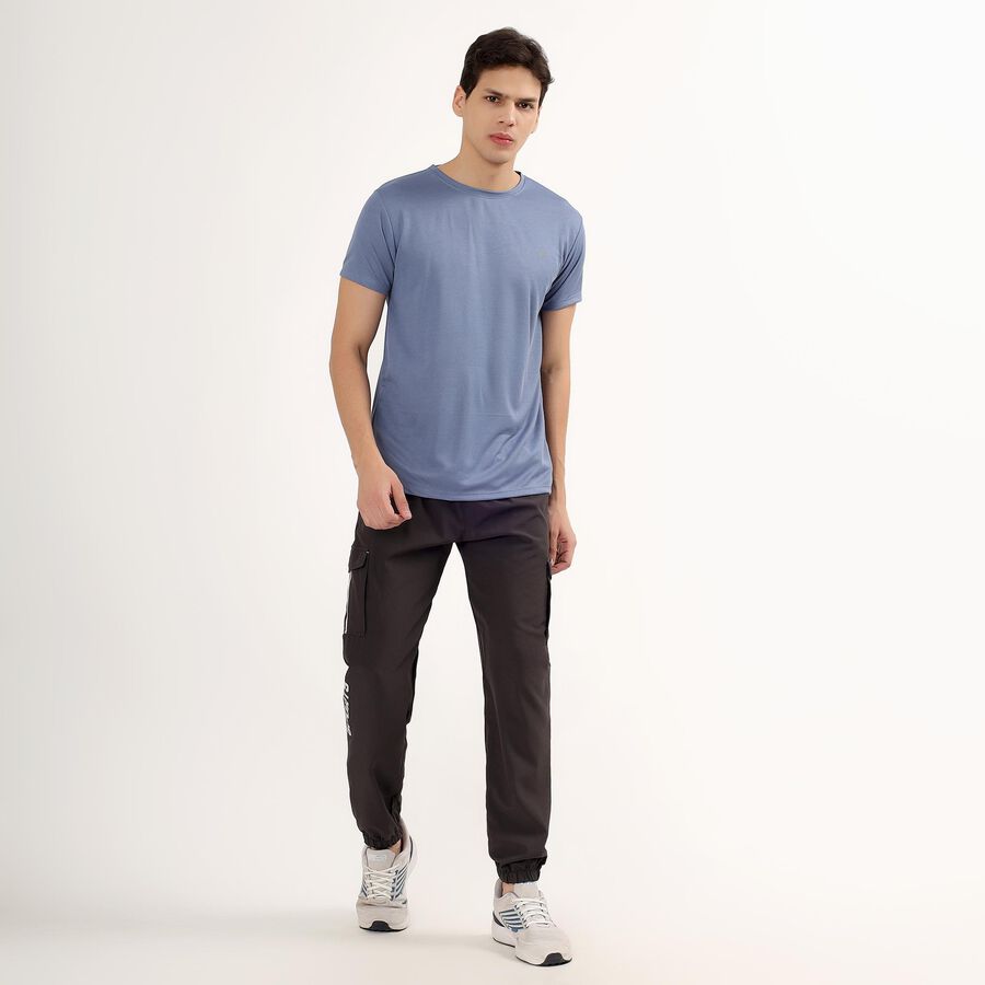 Men's Drifit T-Shirt , मध्यम नीला, large