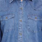 Ladies' Shirt , Mid Blue, small image number null