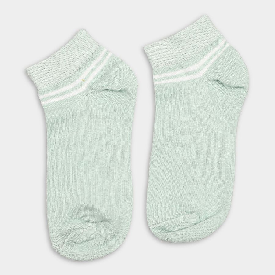 Girl's Socks, हल्का हरा, large image number null