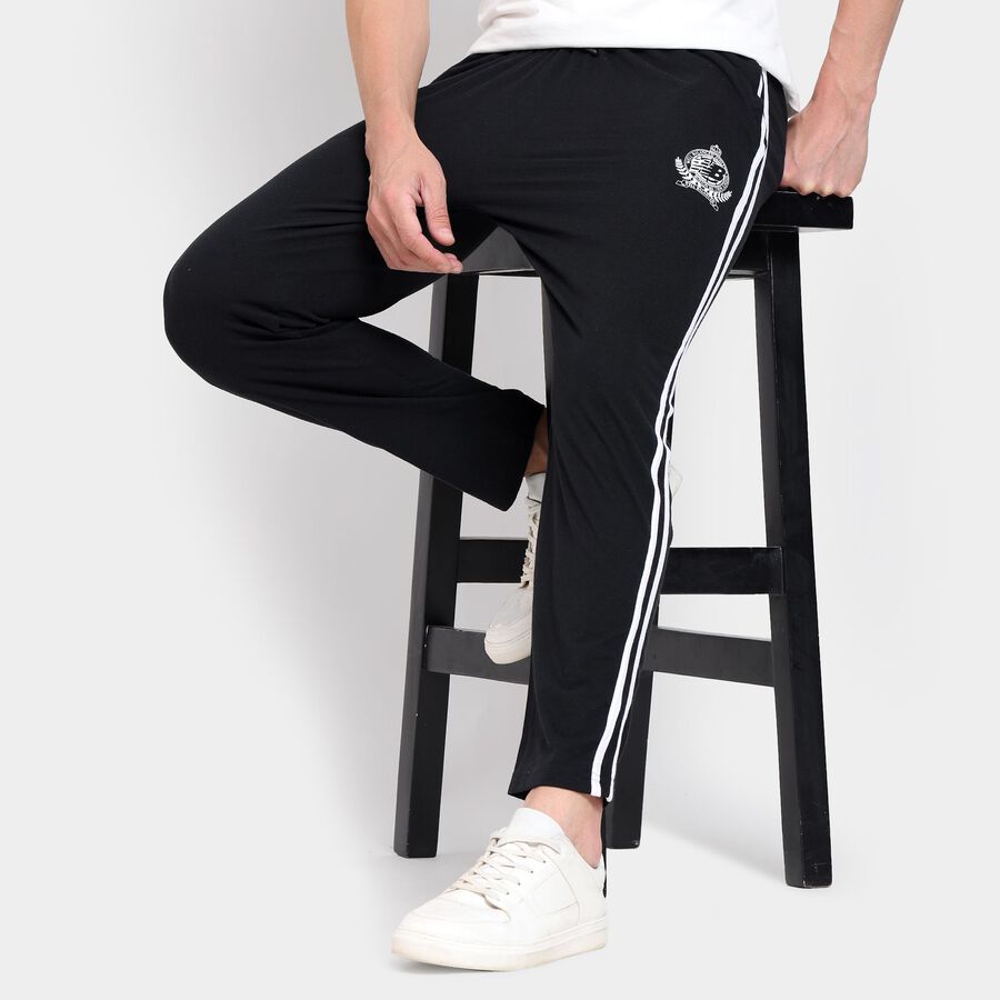 Men's Track Pants , Black, large image number null
