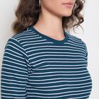 Ladies' 100% Cotton Top, Dark Green, small image number null