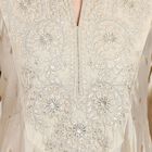 Ladies' Kurta Pyjama Set with Dupatta, हल्का ग्रे, small image number null