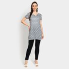 Ladies' Kurta, Dark Blue, small image number null