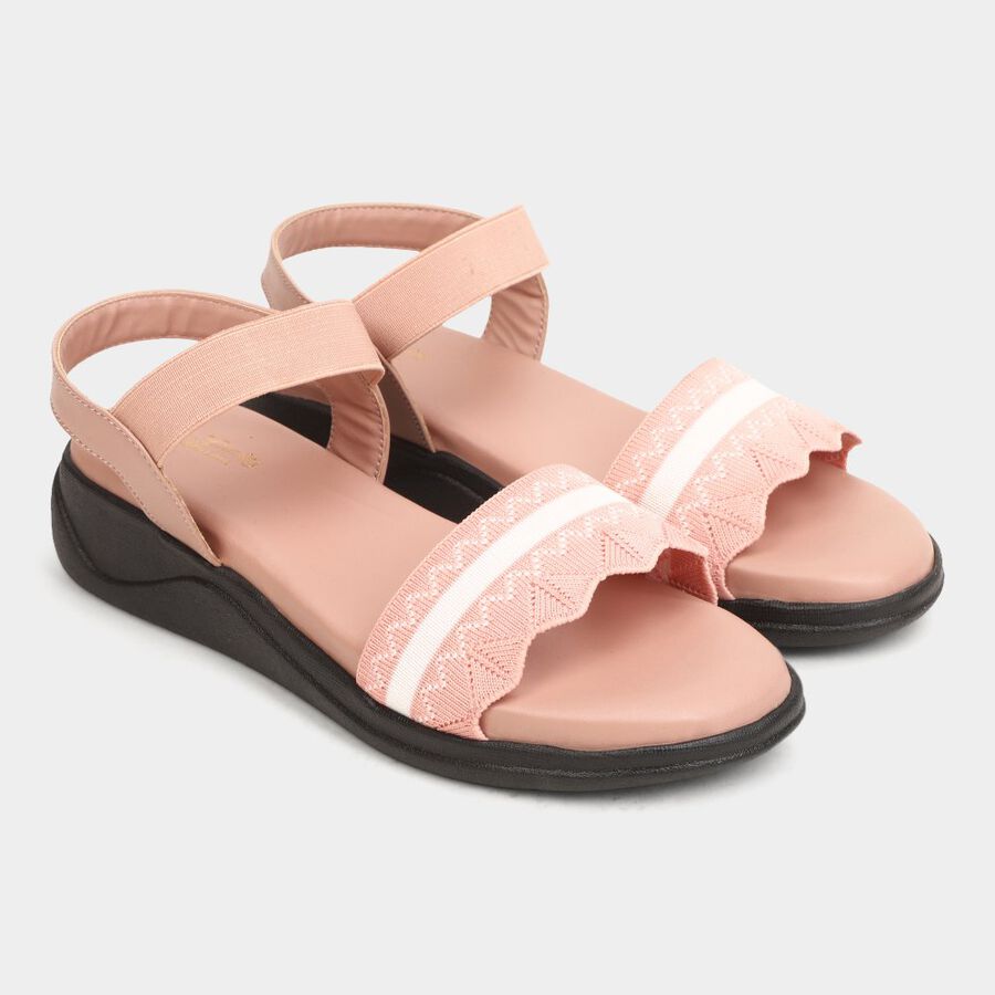 Womens Sandals, Peach, large image number null