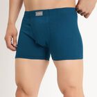 Men's Cotton Trunk, टील ब्लू, small