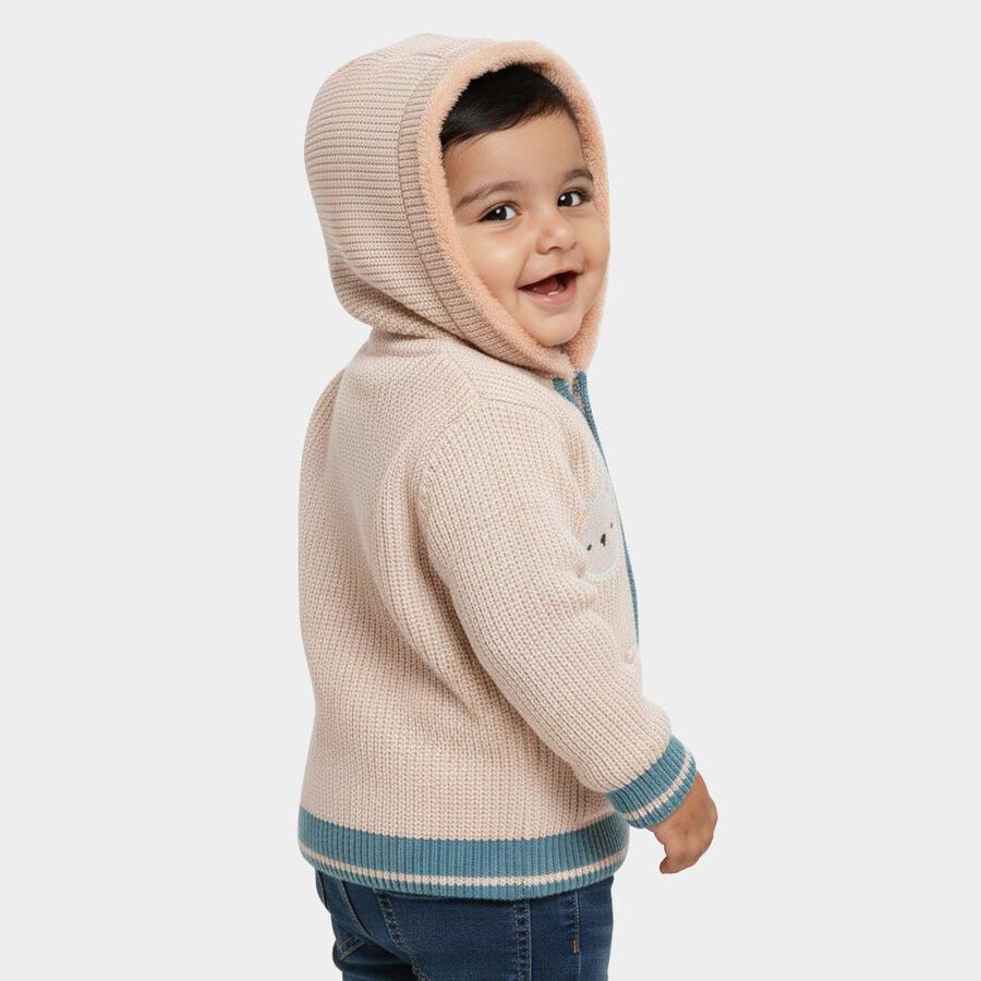 Infants' Pullover, Beige, large image number null