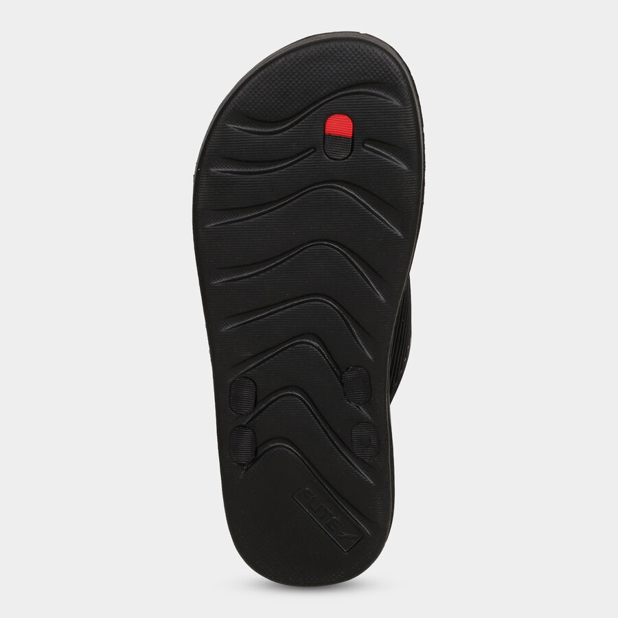 Men's Slippers, काला, large image number null