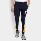 Solid Track Pants, Navy Blue, small image number null