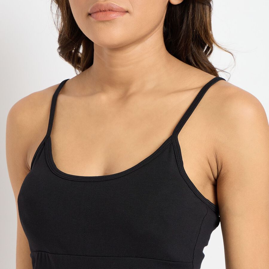 Ladies' Slips, काला, large image number null