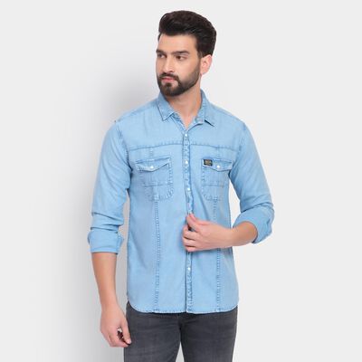 Men's 100% Cotton Casual Shirt 