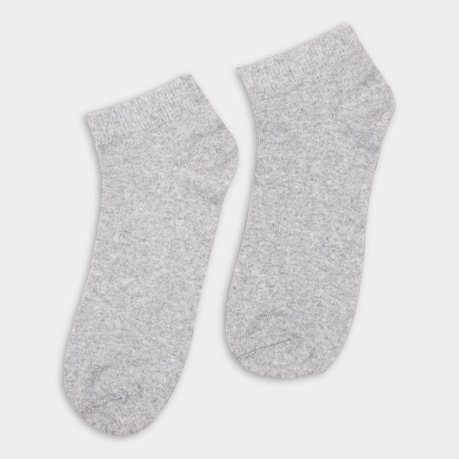 Men's Socks (Pack of 3), चारकोल, large