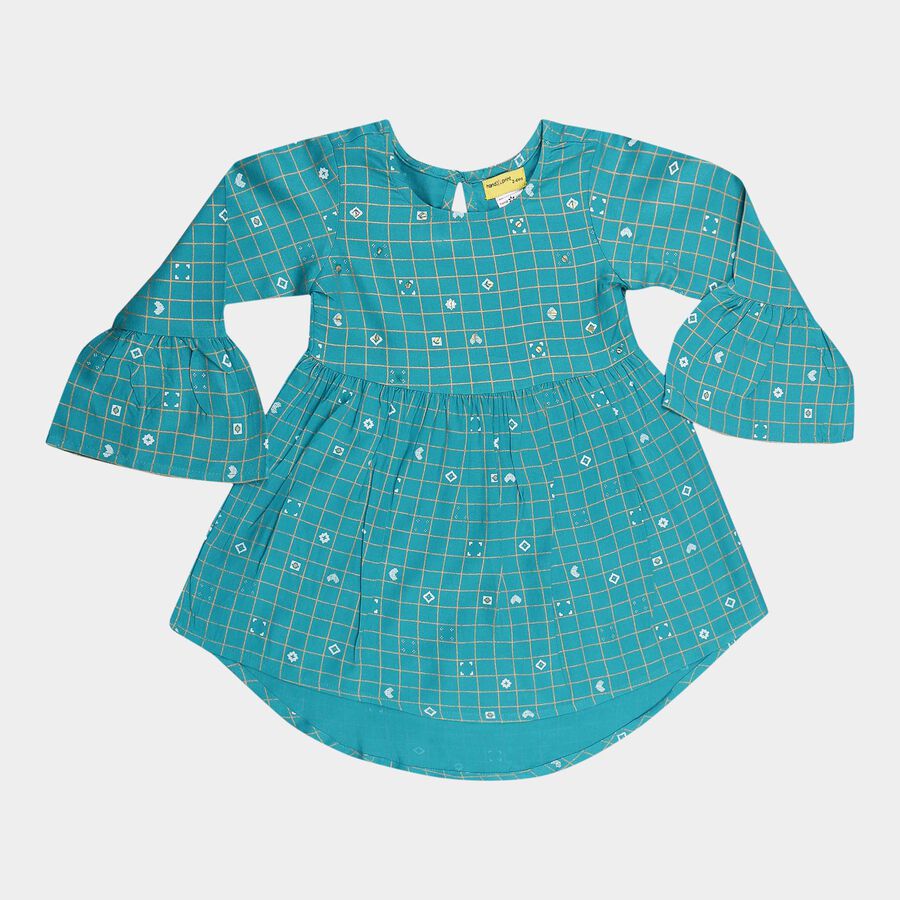 Boys Printed Top, Teal Blue, large image number null