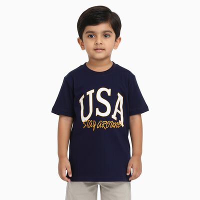Boys' Half Sleeves T-Shirt