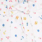 Girls' 100% Cotton Trousers , Off White, small image number null
