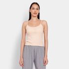 Ladies' 100% Cotton Slips, Beige, small image number null