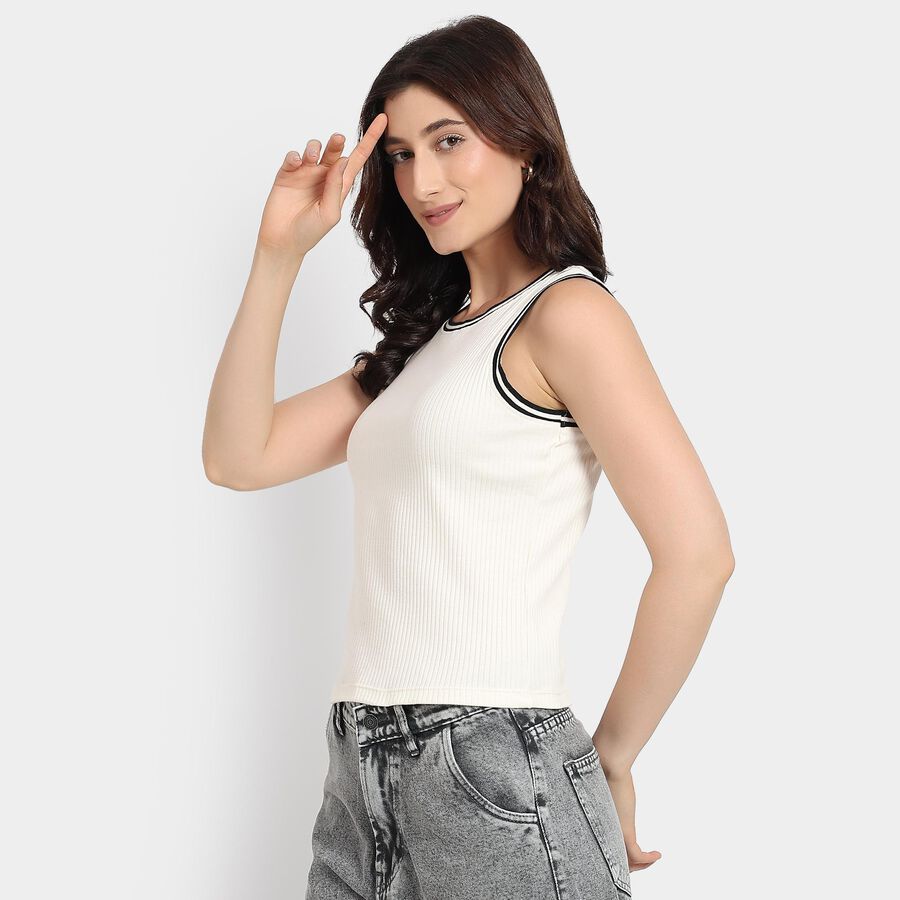 Ladies' Tank Top, Off White, large image number null