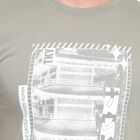 Men's Round Neck Half Sleeves T-Shirt , Light Green, small image number null
