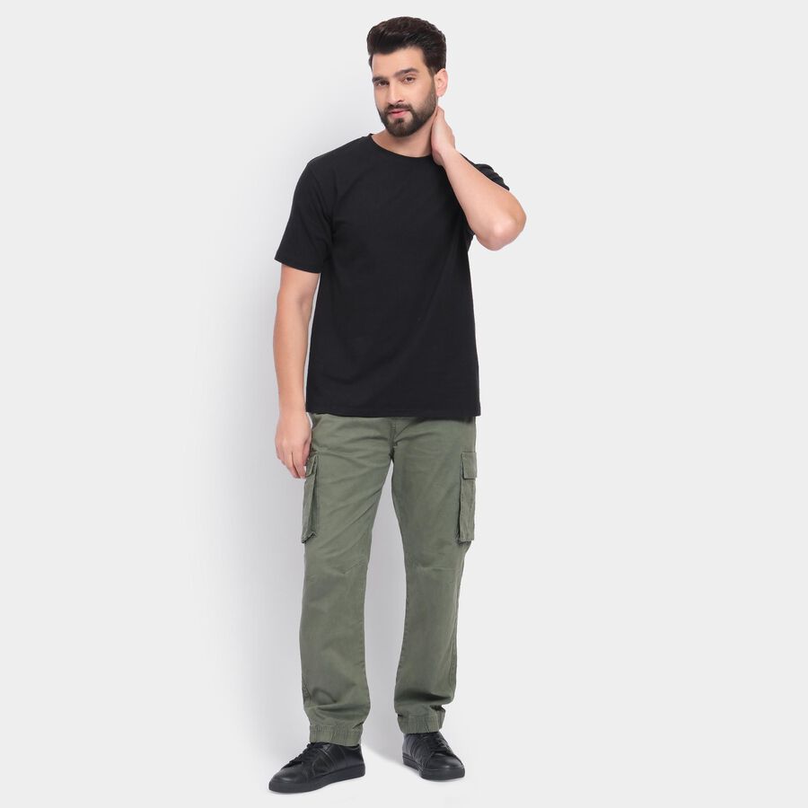 Men's Jogger , Dark Green, large